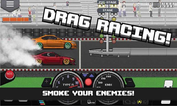 像素赛车手中文版(Pixel Car Racer)