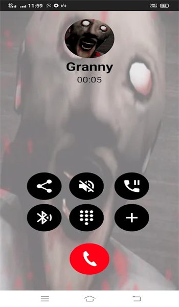 恐怖奶奶叫恐怖游戏(Scary Granny Call Horror Game)