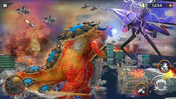 怪物恐龙横冲直撞(Monster Dinosaur Rampage)下载安卓最新版