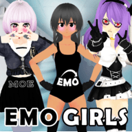 情绪化萝莉女孩（MOE Emo Girls Multiplayer）手游下载